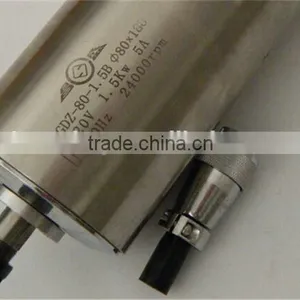 Toauto 24000rpm 1.5kw Water Cooled ac Spindle Motor GDZ80-1.5B for Cnc thumbnail-2