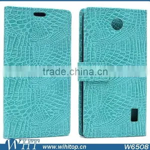 Card Holder Stand Wallet Case for Huawei Ascend Y635, Flip Cover for Ascend Y635 Leather Case thumbnail-4