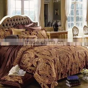 100% Cotton Reactive Printed Luxury Bedding Set thumbnail-1