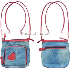 Fashion Girls Denim Shoulder Bag thumbnail-1
