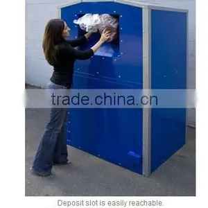 Water-proof,theft-proof Recycling Bin thumbnail-1