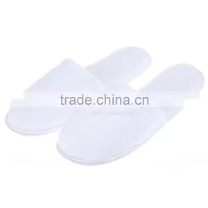 White Towel Cloth House Indoor Hotel Slippers thumbnail-2