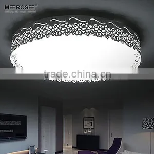 Round Plastic Ceiling Lights Cover LED Flush Mount Cieling Light Fitting MD83061 thumbnail-2