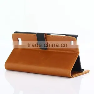 Most Popular Flip Pattern Wallet Leather Case for Blackberry LEAP With Stand thumbnail-3