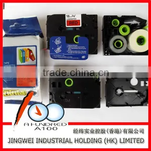 Compatible for Laminated TZ Label Printer Tape 12mm Black on Silver TZ-931 thumbnail-5