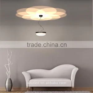 Modern Flower Pendant Lamp With Iron Wire thumbnail-6
