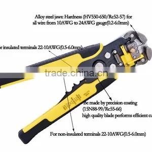 Automatic Pin Terminal Crimping Wire Stripper Multi Tool Crimping Pliers TK0742 thumbnail-6