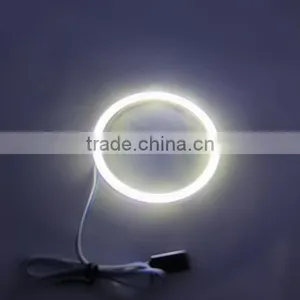 Hot Selling 120mm 36SMD 3528 Color Changing Angel Eyes LED Headlights for Auto Lighting System thumbnail-5