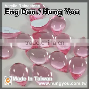 High Quality Glossy Flat Back Tear Rhinestones For Shoe Decoration thumbnail-2