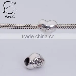Fashion Engrave my Friend 925 Gemium Silver Charm thumbnail-4