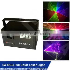 2015 Newest 4w RGB Projector Christmas Lasers Light Stage Effect Equipment Rgb Animation Disco Laser Show Light for Sale thumbnail-1