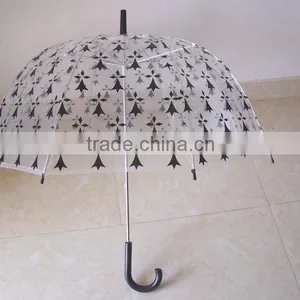 Clear Transparent POE Dome Bubble Custom Clear Umbrella thumbnail-1