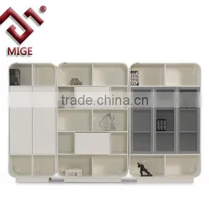 Luxury Modern White Color Office File Cabinet thumbnail-1