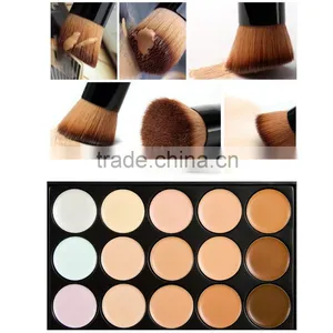 Stock Hot Seller 15 Color Concealer Foundation Cream Foundation Makeup Palette With Cosmetic Brush thumbnail-6