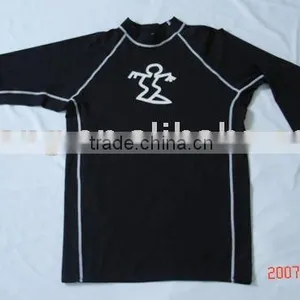 Men's Fashionable Long Sleeve Rash Guard thumbnail-1