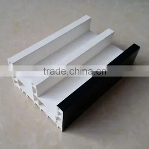 Both Side Wood Lamination Upvc Window and Door, Full Color Co-extrusion Upvc Profiles thumbnail-4