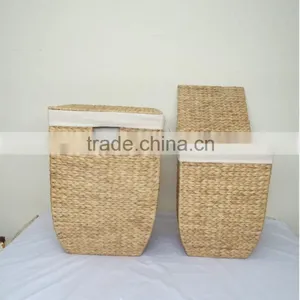 Vietnam Eco-friendly Water Hyacinth Hamper thumbnail-2