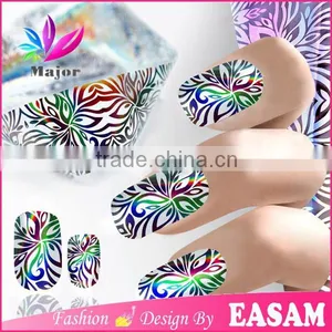 Major Hot Selling Nail Art Foil Paper Plastic Nail Foil Transfer Supplier's Choice thumbnail-1