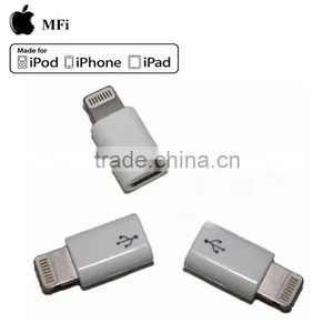 Wholesale OEM 8pin to Micro Adapter With MFi Certified thumbnail-5