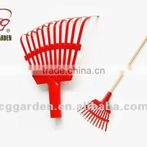 11TineLong Handle Leaf Rake RK11-103 thumbnail-1