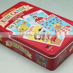 Attractive Design ,colorful Tin Box Fpr Cards Packing thumbnail-5