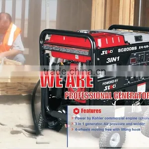 Power Compressor in China Refrigerator Compressor Gasoline Generator Three in One thumbnail-1