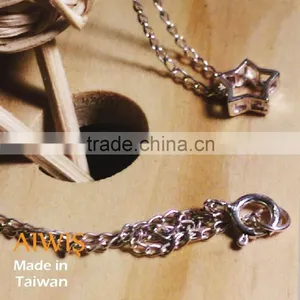 Manual Five Pointed Star 925 Silver Necklaces Jewelry thumbnail-4
