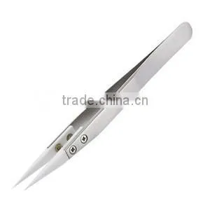 Hot Sale and Best Quality of Vetus Stainless Steel Eyebrow Tweezers Manufacturing thumbnail-2