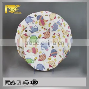 China Supplier Large Decorative Ceramic Plates, 10.5 Ceramic Dinner Plate, Italian Ceramic Dinner Plates thumbnail-1