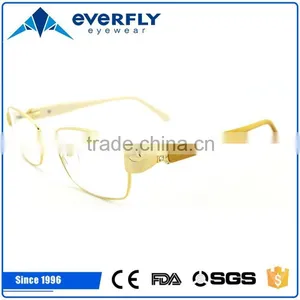 2015 Attractive Oval Metal Eyewear Frames for Female thumbnail-4