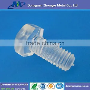 High Quality Full Thread Nylon Screw thumbnail-1