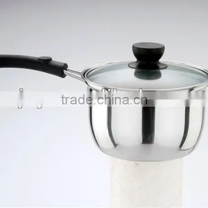 Stainless Steel Kitchenware Milk Pot Single Handle thumbnail-1
