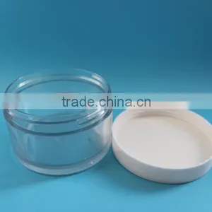 150ml 5oz Transparent Thick PET Plastic Empty Bath Salt Jar Container for Solan thumbnail-3