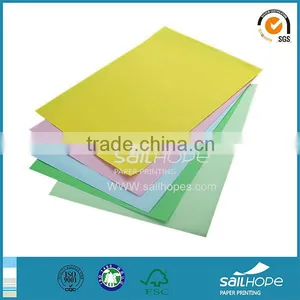 Wood Pulp Paper Color A4 Folding Paper Supply thumbnail-1