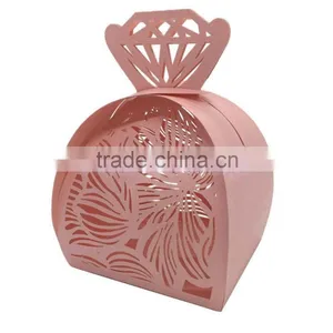 Hollow Laser Cut Candy Gift Boxes for Party thumbnail-2