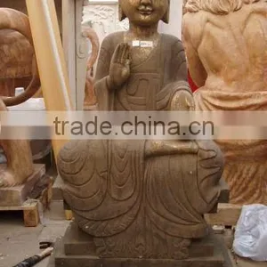 Antique Buddha Sculpture thumbnail-1