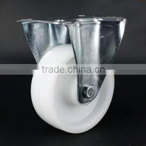 White Nylon Wheel Caster thumbnail-1