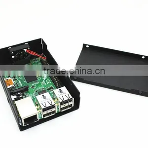 Metal Box High Quality Case/Box / Shell for Raspberry Pi B+ Model b Plus/Raspberry Pi 2 (with Fan) PI NOT INCLUDED D601 thumbnail-5