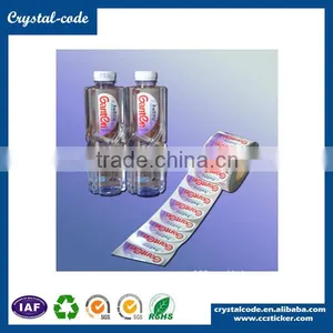 OEM Preprinted Hot Melt Bond Paper Thermal Paper Water Label thumbnail-3