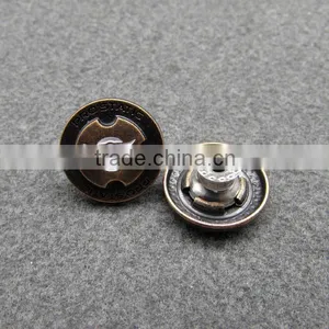 Classic Copper Plating Buttons for Jeans thumbnail-1