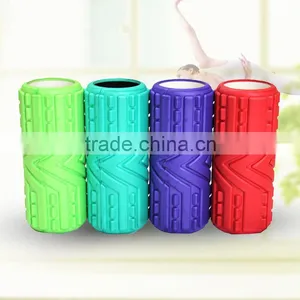 Professional EVA Arrow Carved Hollow Core Foam Roller Tetured Deep -tissue Massage Roller Yoga Fitness Roller thumbnail-1