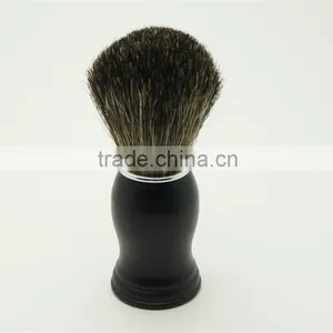 Wooden Beard Brush Free Sample Shaving Brush Badger Hair Knots thumbnail-3