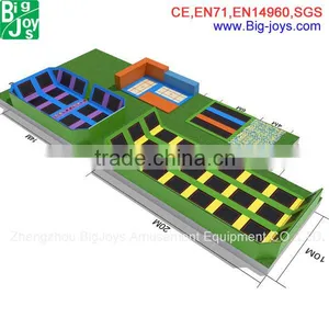OEM Service Customer Design Adult Indoor Trampoline thumbnail-2