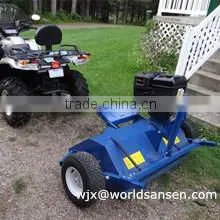 Flail Mower Pull Tow Behind Quad ATV, Gasoline ATV Lawn Mower With 13-15hp Engine Electric or Handle Start thumbnail-5