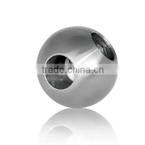 Stainless Steel 304 Satin Railing Handrail SOLID End Balls thumbnail-2