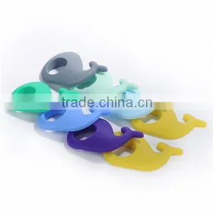 FDA Approved BPA Free Soft Silicone Teething Pacifier/Teething Feeder/ Teething Remedies thumbnail-5