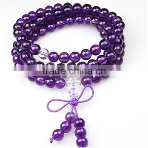 Amethyst Bracelet Bead Ctystal Bead thumbnail-1