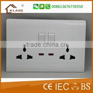KB2 UK Best Price British Style Wall White Plastic 1 Gang 2 Way Switch With CE IEC SASO thumbnail-5