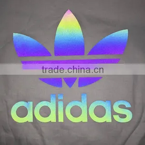 Custom Plastisol Reflective Heat Transfer for T-shirt thumbnail-2