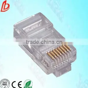 Network Transparent Crystal Head,cat6 Rj45 Connector,Crystal Head for Cat6 thumbnail-1